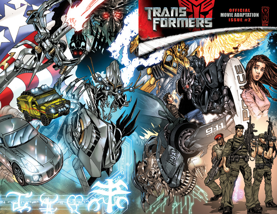 Transformers movie cover 2