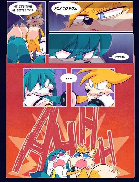 Tails Xkit Sonic the hedgehog comic - Tails vs Kit by NazarSonicfan on DeviantArt