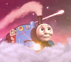 Thomas the tank engine and Charlie Morningstar