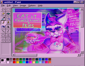 [FNAC] MS Paint Vaporwave Aesthetic Cindy.