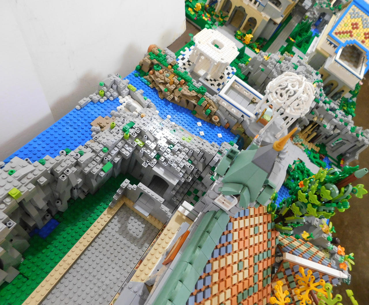 Lego Rendom Building Lego LOTR Rivendell buildings #? by EyeMeMyself on DeviantArt