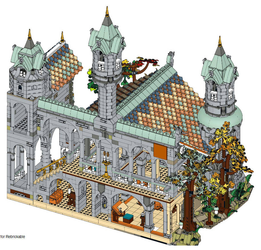 Lego LOTR Rivendell Han Qian PDF version. by EyeMeMyself on DeviantArt