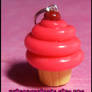 Hot Pink Cupcake