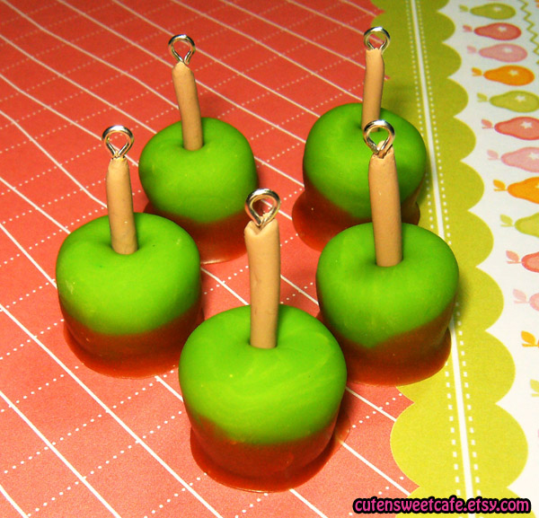 Scented Caramel Apple Charm