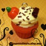 Scented Fall Cupcake Charm