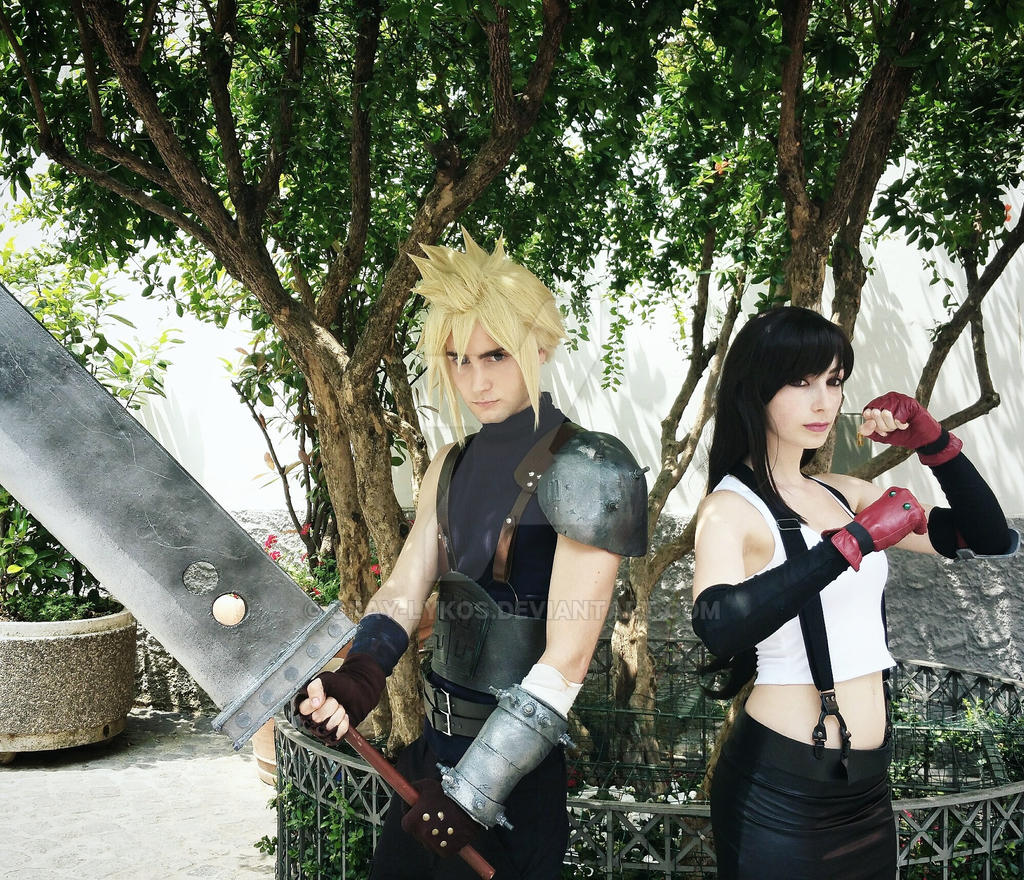 Cloud Strife and Tifa Lockhart Cosplay