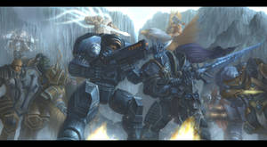 Heroes of the storm : Raynor vs Arthas