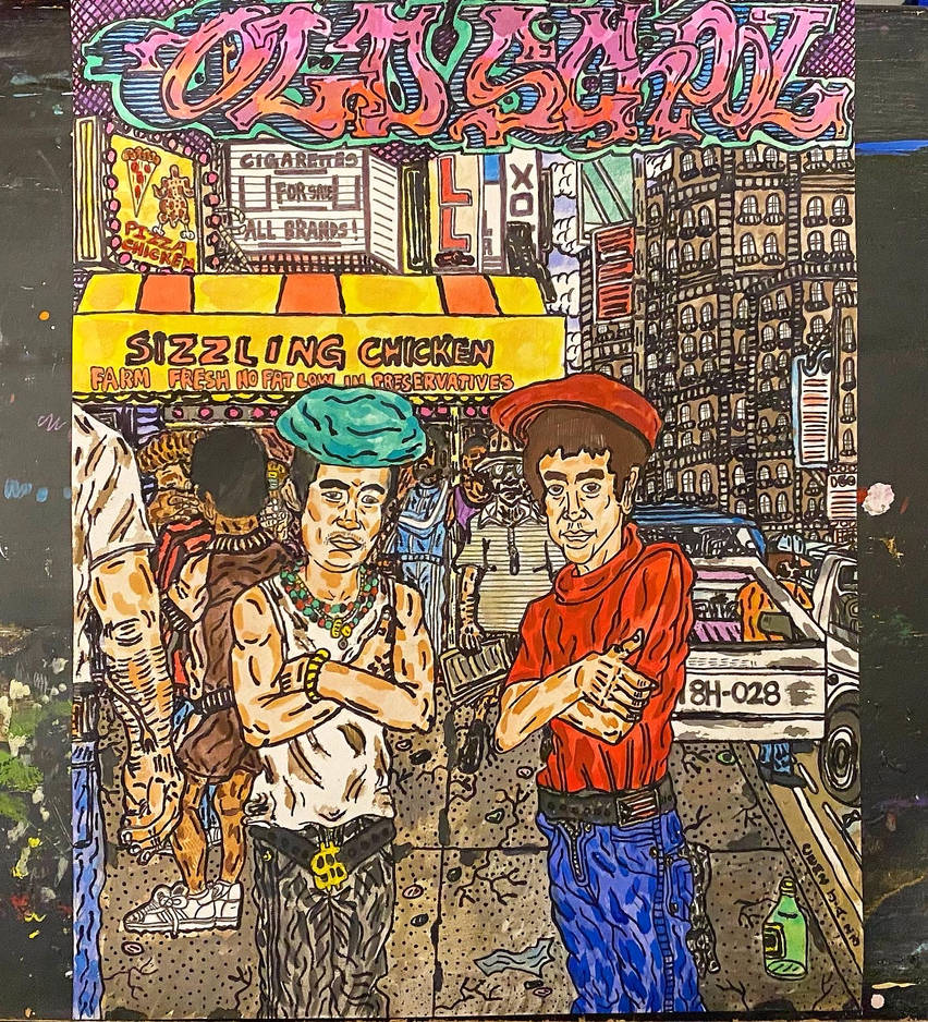 Bboy watercolor painting by vortex415 on DeviantArt