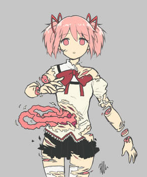 Puella Magi Madoka Magica - Madoka Gore Doodle