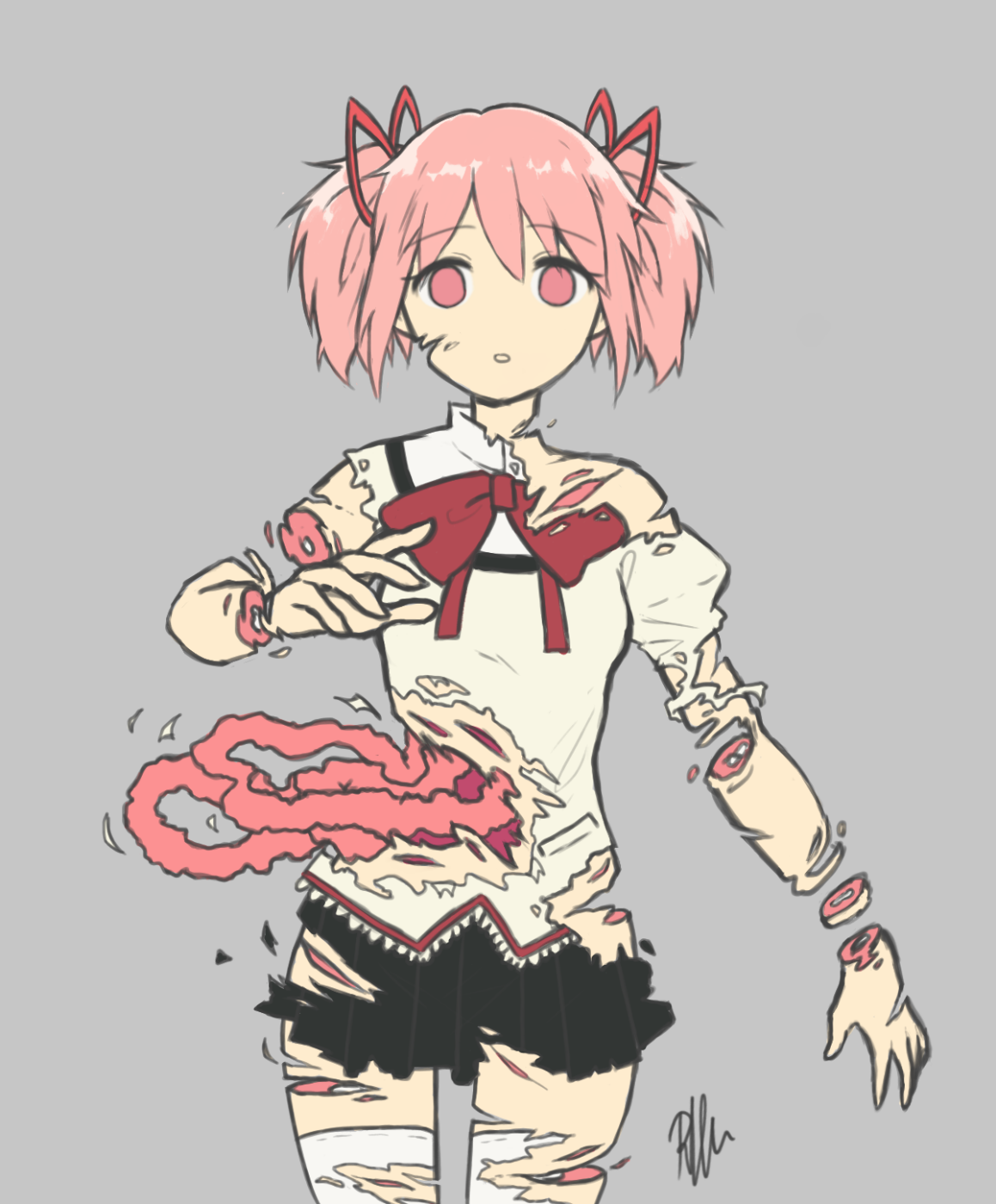 Puella Magi Madoka Magica - Madoka Gore Doodle