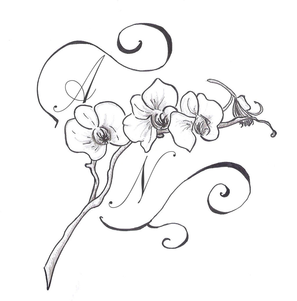 Orchid tattoo by Polaris279 on DeviantArt