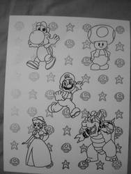 Mario and the gang