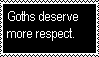 Stamp Request: Goths deserve more respect