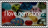 Gemstones stamp by LadyRebeccaStamps