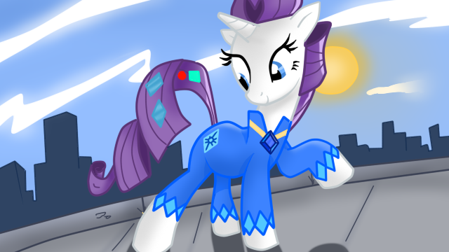 Deviantart Rarity Pony Rarity, The Super Pony by HannaH-Joy64 on DeviantArt