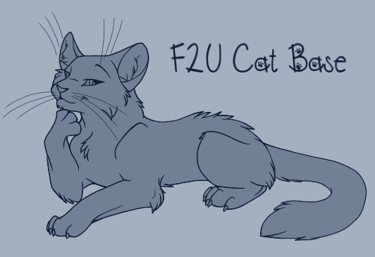 Cat base by nkittystudios on DeviantArt