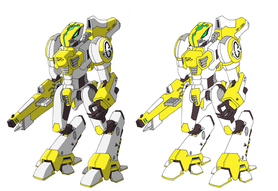 Sentinal Prototype -Coloured- by RaishaGS on DeviantArt