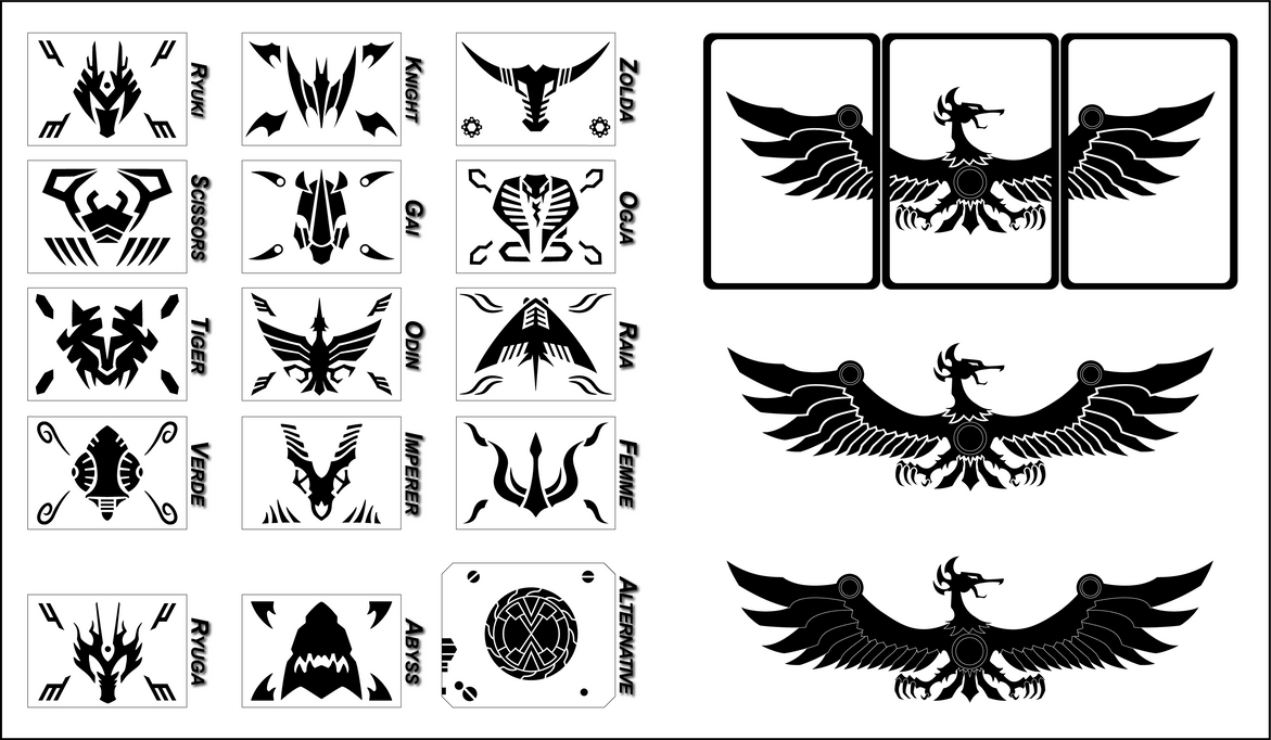 Yuuki Symbol ryuki symbol collection by pyderek on DeviantArt