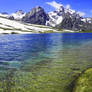 Lac de Cerces. Valloire, France.