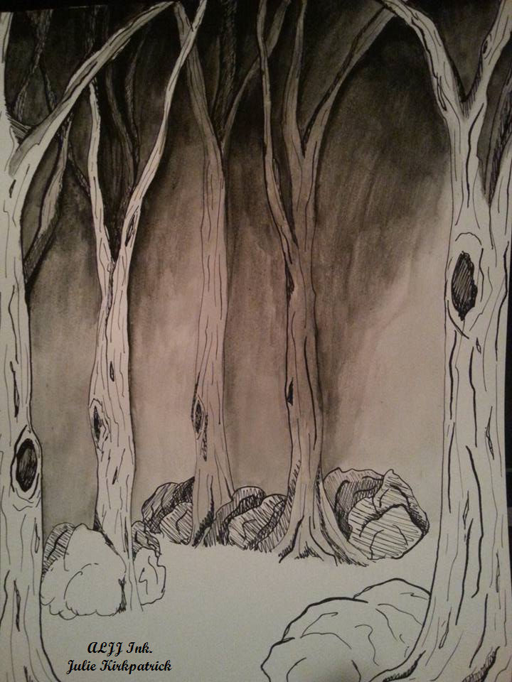 Forest Comic Ink Ink Forest by ALJJ on DeviantArt