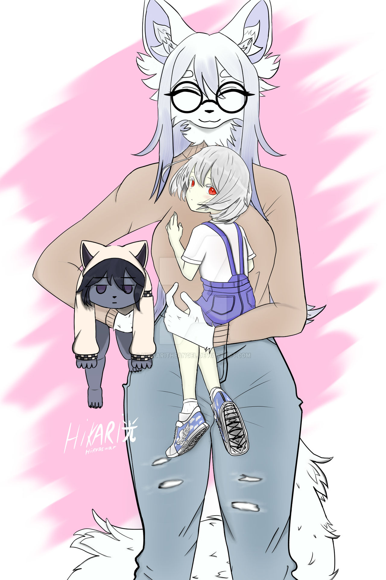Iris The Caregiver and the littles