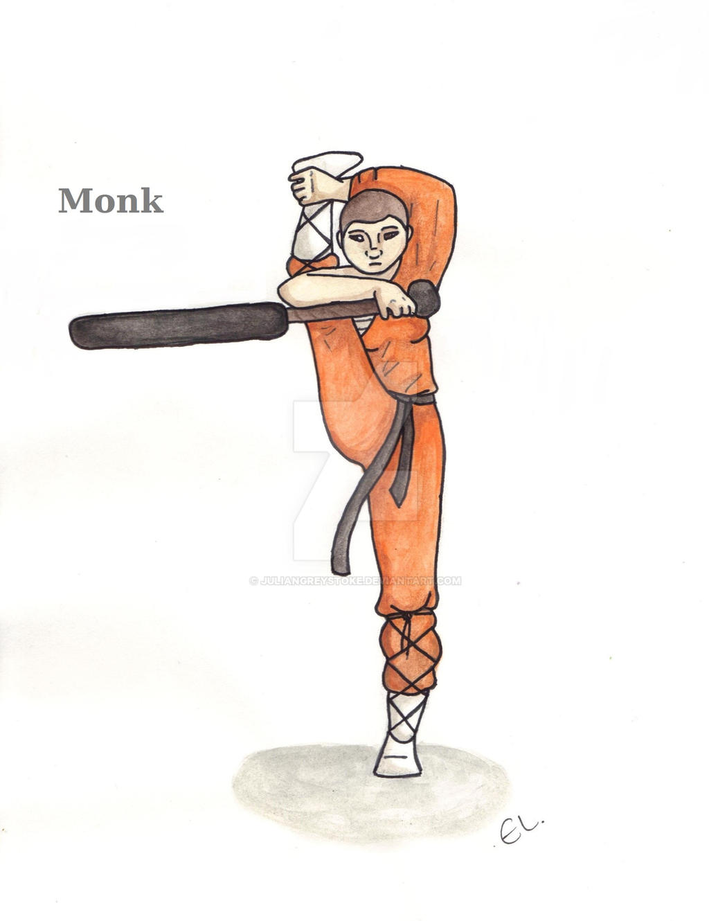 Amtgard Monk