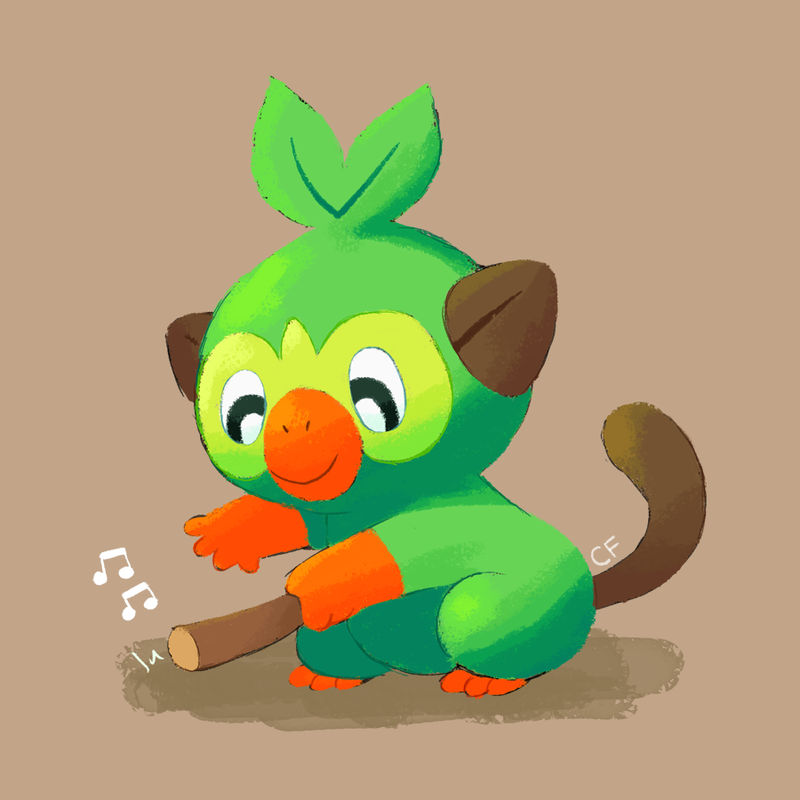 Grokey Face Grookey by haveacraigday on DeviantArt