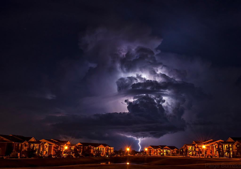 Halloween Lightning by PaigeBurress