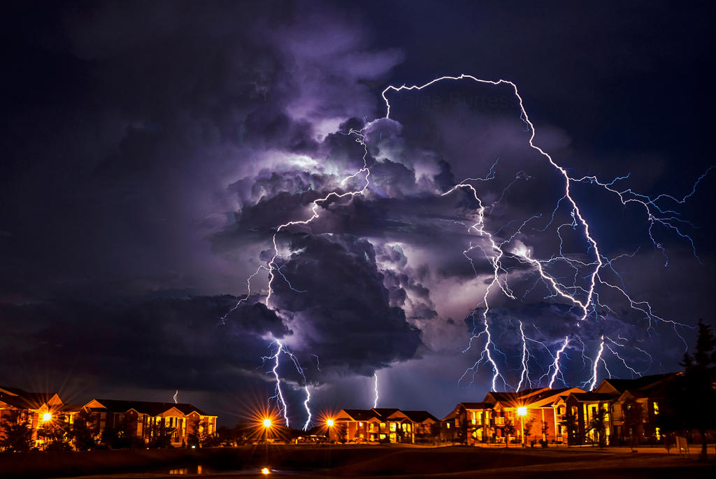 Raining Lightning by PaigeBurress