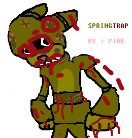 Pink Springtrap Springtrap by PINK-fnaf-fan on DeviantArt