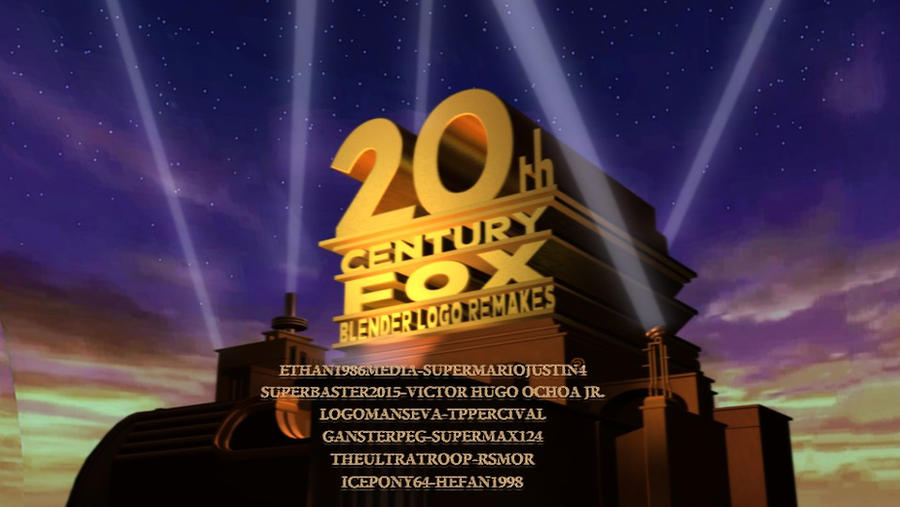 20th Century Fox Text Blender