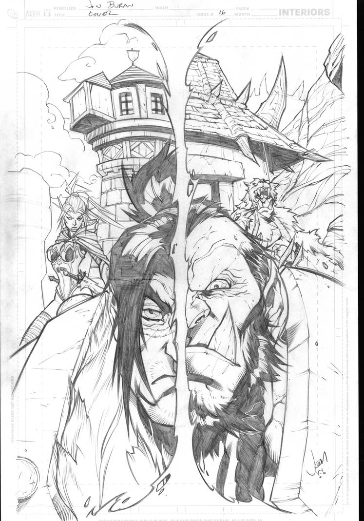 Простые картинки варкрафт комиксы