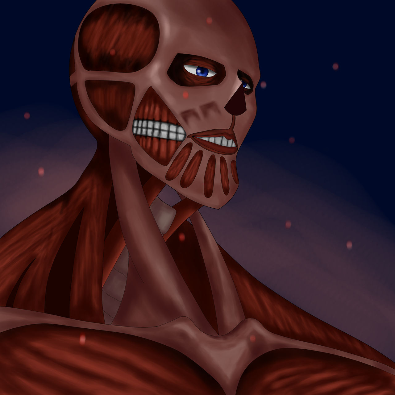 Armin's Colossal Titan (Attack on Titan) by Bartholomewsian on DeviantArt(00)