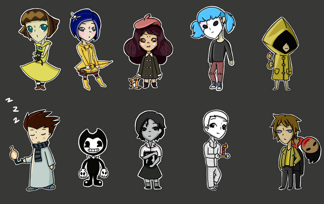 Mini Characters By Pinkfishii On DeviantArt