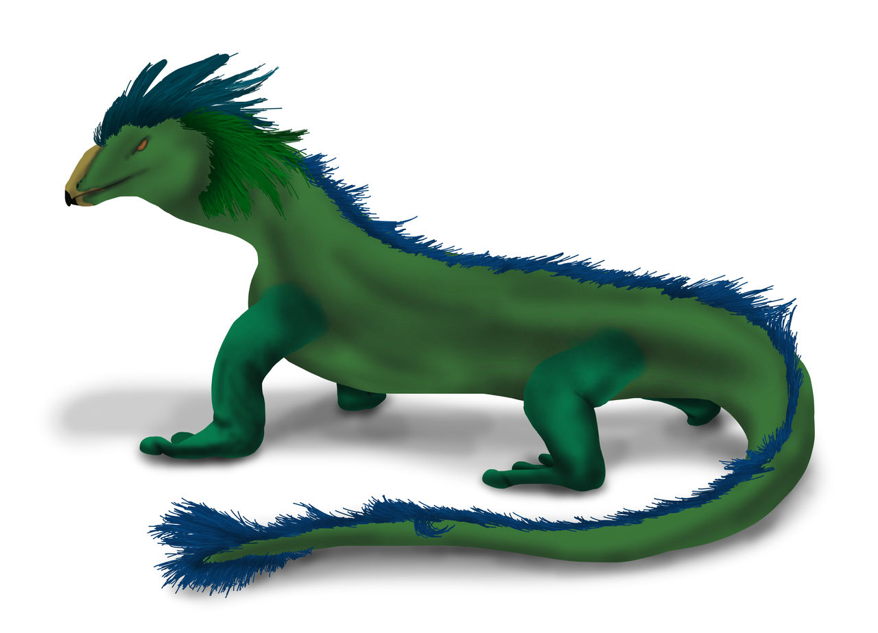 Varactyl Head Commission: Colored Drawing (Detailed) - Varactyl by YellowPanda2001 on ...