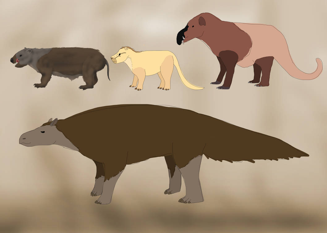 Paleocene Atlantean Pantolambdoids by YellowPanda2001 on DeviantArt