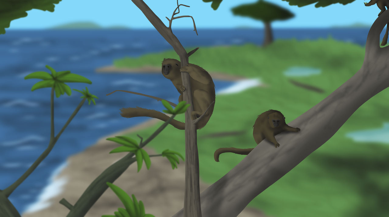 Bulldozer Raft Monkey Raft Monkeys rafting in the Atlantic ocean by YellowPanda2001 on DeviantArt