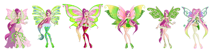 Winx Club and Boredom - Roxy's Fairy Forms