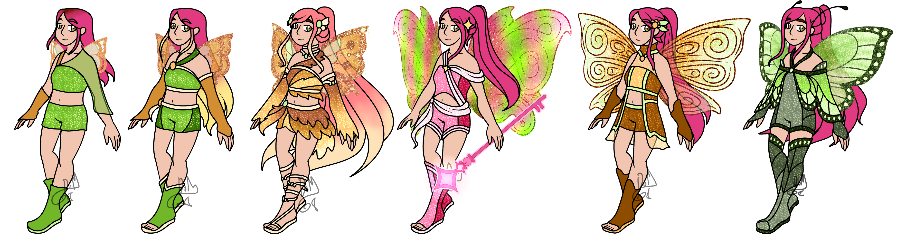 Winx Roxy Transformations Winx Redux AU - Roxy's Transformations by DropsOfMoonlight on DeviantArt