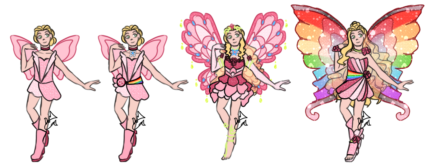Uganda belønning brud Winx Club - Barbie - Elina's Fairy Transformations by DropsOfMoonlight on  DeviantArt