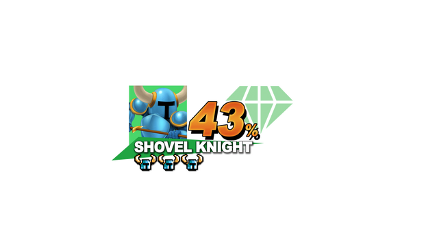 (ANIMATED) Super Smash Brothers Shovel Knight HUD