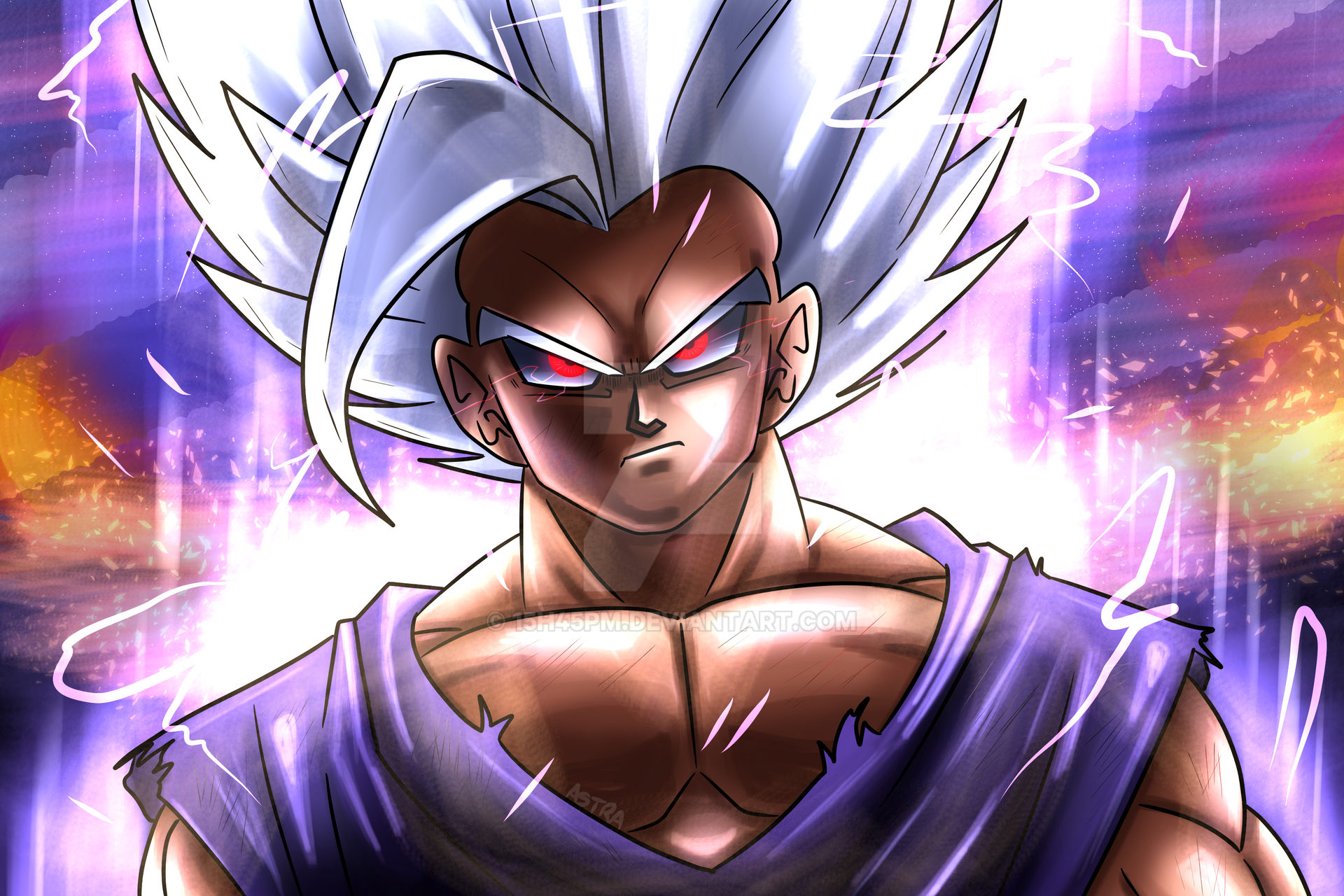 Beast Gohan Reference The Beast Gohan by 15h45pm on DeviantArt