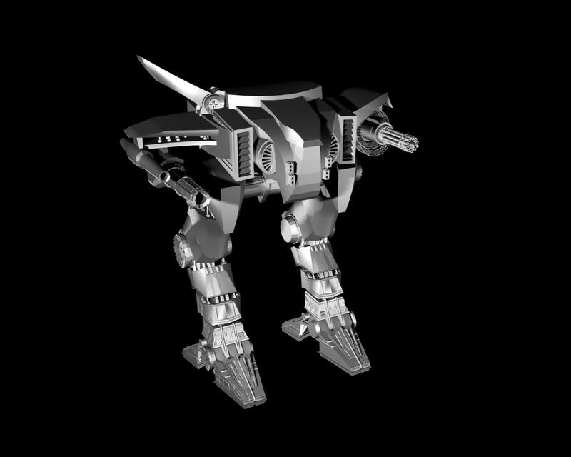 Mech Model -OLD- by Apocca on DeviantArt