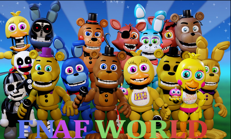 Five Nights at Freddy's World Poster by RandomAcount4 on DeviantArt