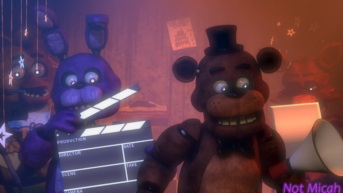 Fn A Movie Fnaf Movie Filming Production Poster! by NotMicahBlenderSFM on DeviantArt