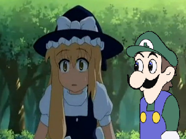 Marisa... you have something behind your back!