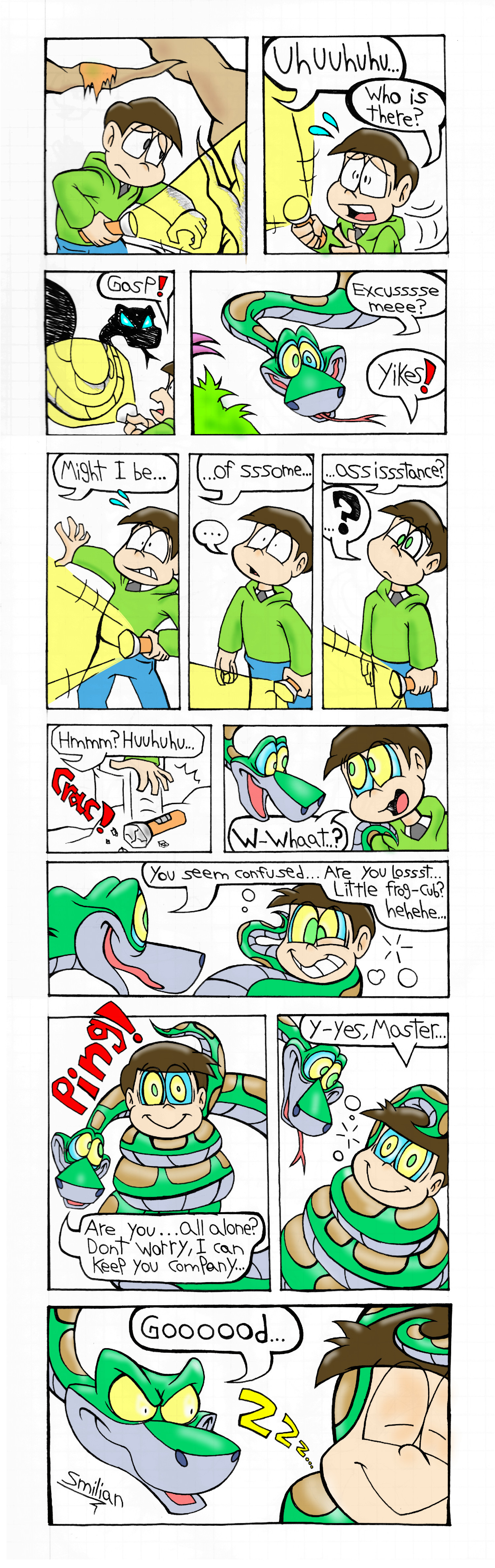 Choromatsu Meets Kaa Page 1 CL