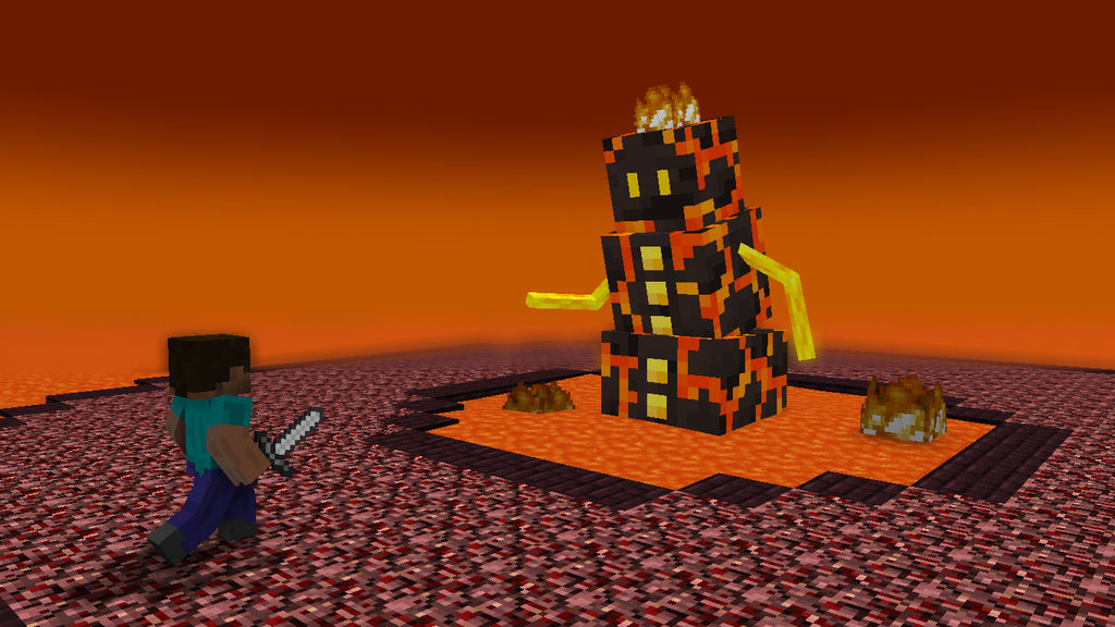 Minecraft Boss Concept Magmaman By Zeminio On Deviantart Minecraft Boss Concept Magmaman By Zeminio On Deviantart