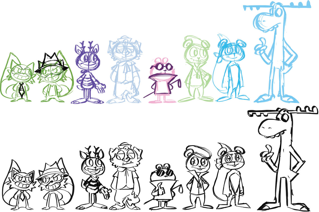 Process HTF Boys Line Up 2 by Yana-W on DeviantArt