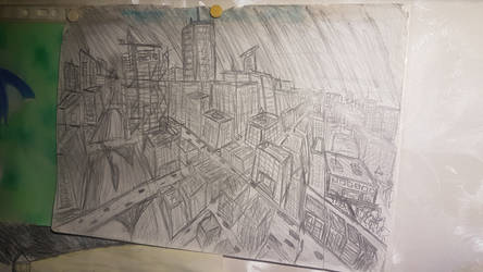 City sketch